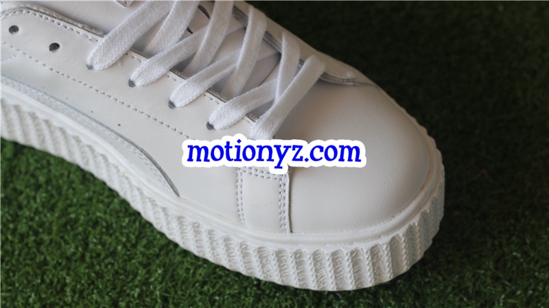 Puma Fenty Rihanna Creeper Low Leather Pure White